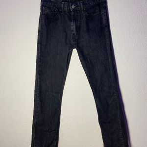 Black Levi women’s bootcut jeans